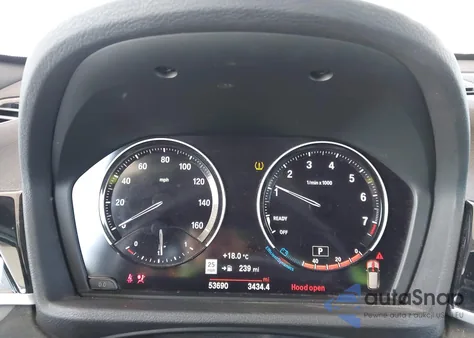 2019 BMW X1 Sdrive28I from USA, damaged, VIN WBXHU7C59K3H45862